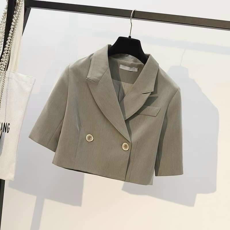 Sét vest croptop phối nút kèm váy 2 dây xòe dáng dài đậm chất Vintage sang chảnh thời trang nữ cho quý cô dự tiệc - Ảnh 4