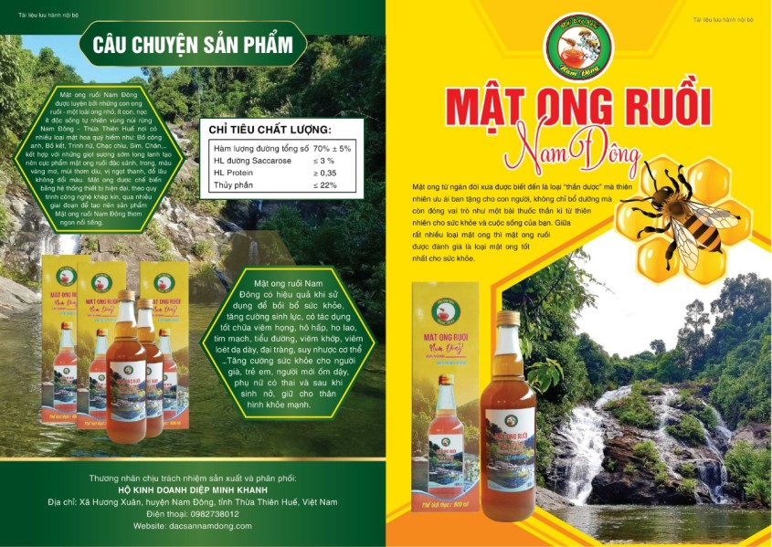 OCOP - Mật ong ruồi Nam Đông 330ml - Ảnh 3