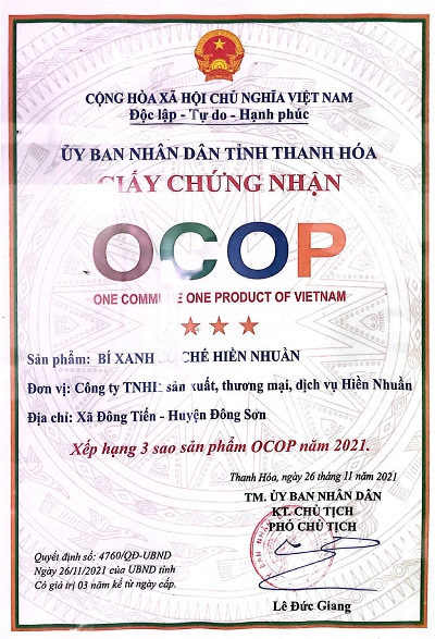 OCOP - Bí xanh Sơ chế -0,5kg - Ảnh 5