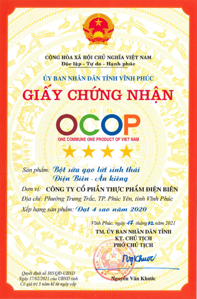 OCOP - Bột sữa gạo lứt STĐB - Ăn kiêng - Lon 450g - Ảnh 2