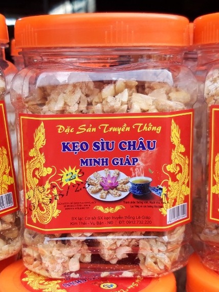 OCOP - Kẹo Sìu Châu Lê Giáp - Hộp 400gr