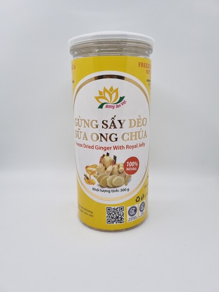 Gừng sấy dẻo sữa ong chúa 50gr - Ảnh 3