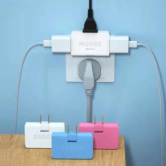 🍉Ổ Cắm Điện Chia 3 Đa Năng, Xoay 180 Độ - Ảnh 6